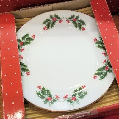 Lot #157  Set of Christmas/Holiday Dinnerware - Macy's