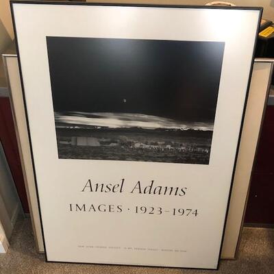 LOT 152 Ansel Adams Print Framed Images