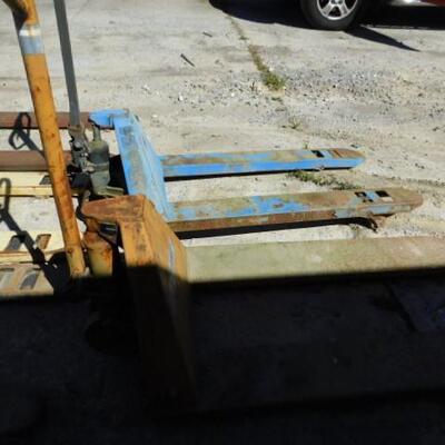 Collection of Seven Pallet Jacks Various Brands and Capacities (LOT)