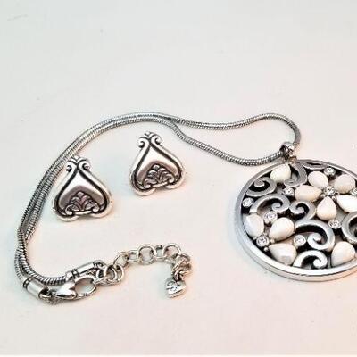 Lot #176  Brighton Necklace and Clip Earring set