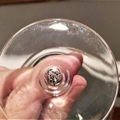 Lot #178 Set of 12 BACCARAT Champagne Glasses