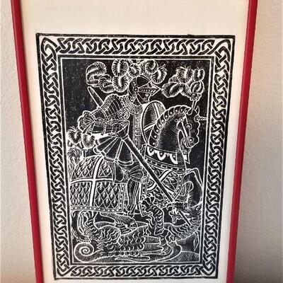 Lot #186  St. George and the Dragon