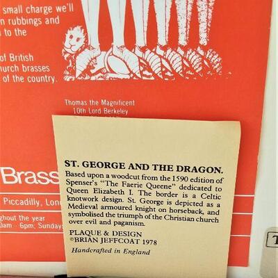 Lot #186  St. George and the Dragon