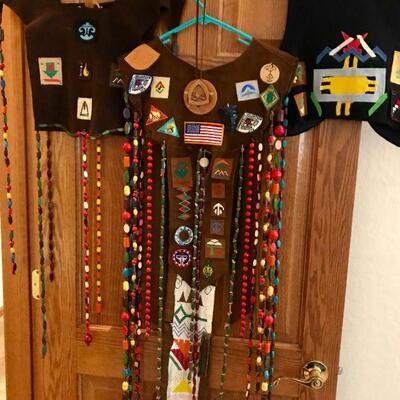 1960's Campfire Girls Outfits And Vests