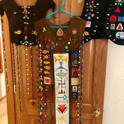 1960's Campfire Girls Outfits And Vests