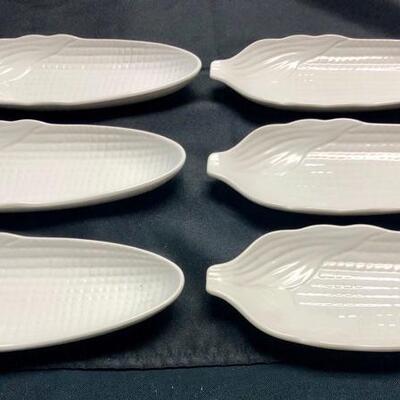Porcelain Ceramic Corn Plates Dishes