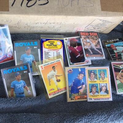Large Lot of 1000+ TOPPS Baseball Card Collection 1985, 1986, 1987, 1988