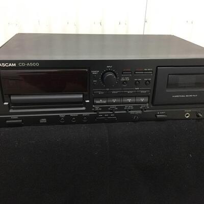 Tascam CD-A500 CD Player & Cassette Recorder