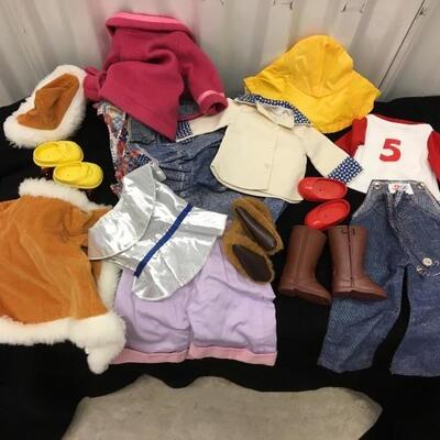 Large lot of Vintage and Rare Doll Clothes Fisher Price