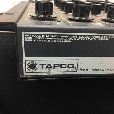 Vintage Mixer Sound Machine TAPCO 6100 RB