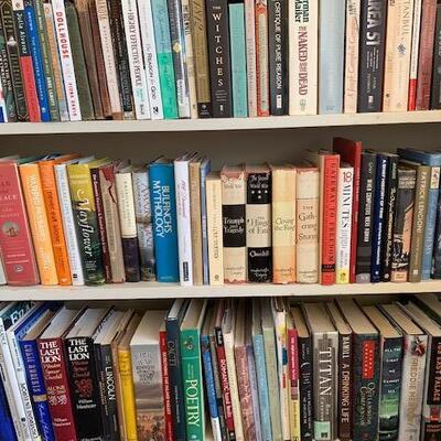 LOT 188 Collection of Books -3 Shelves Full