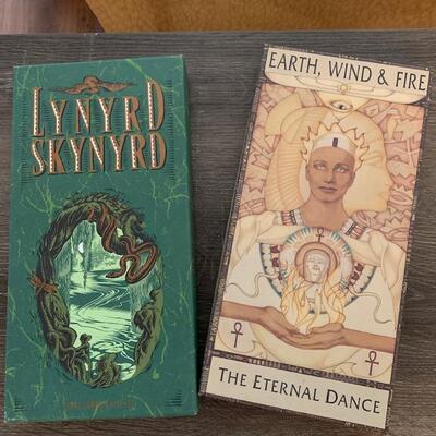 LOT 198 CD Boxed Sets Lynyrd Skynyrd & Earth, Wind & Fire