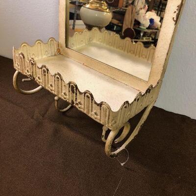 #2 Wall Mirror Tin with hangers 