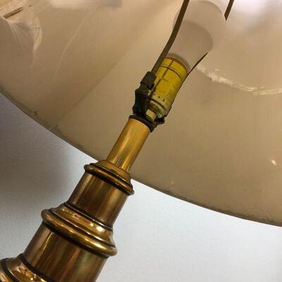 #5 2 OR A PAIR OF VINTAGE BRASS LAMPS