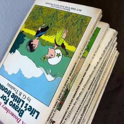 #34 Another Pile of Doonesbury Books from the 70's 