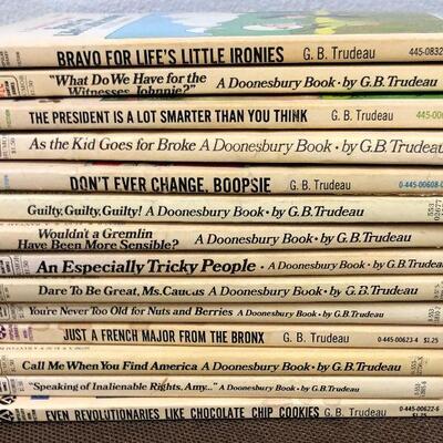 #34 Another Pile of Doonesbury Books from the 70's 