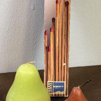 #101 Fruit Candles and a box of match sticks