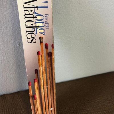 #101 Fruit Candles and a box of match sticks