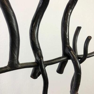 #104 Black Twig Fireplace Set 