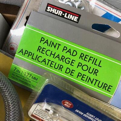 #105 Tray of Plumbing Parts 