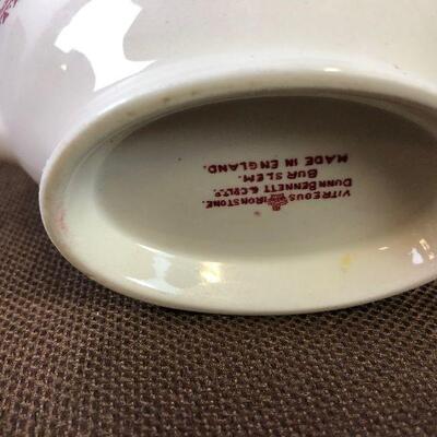 #111 2 iron Stone Creamers 