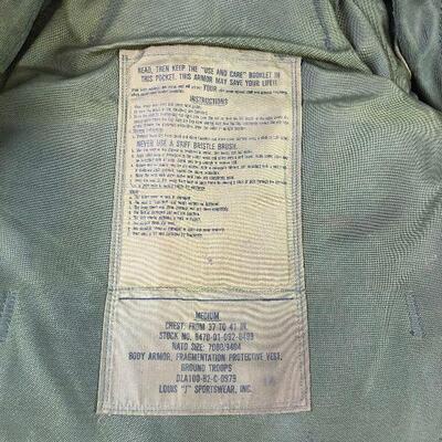 #129 US Army Flack Jacket 