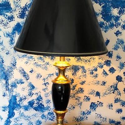 LOT 209 Stiffel Table Lamp Brass Model #6204
