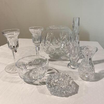 LOT 212 Collection Waterford Crystal