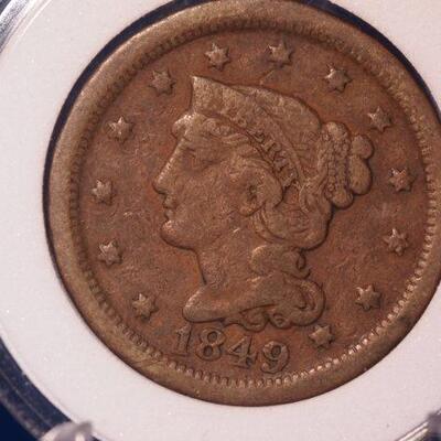 1849 Large Cent 96