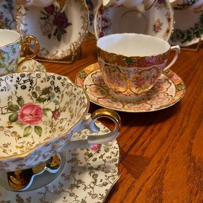 Fine Bone China Cups and Saucers