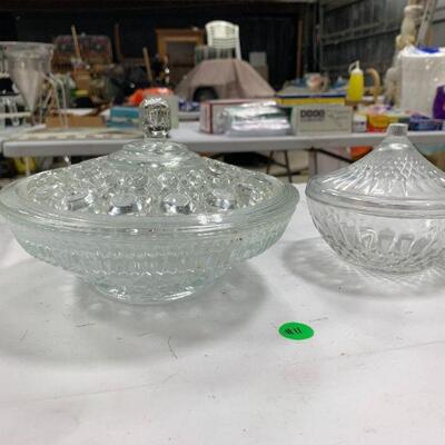 Lovely Glass Dishes With Lids