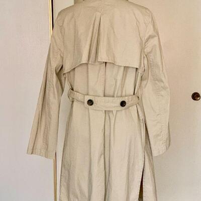 LOT 250  MADEWELL LADIES TRENCH COAT SIZE L