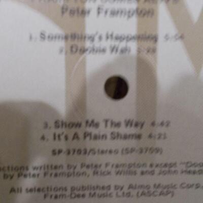 Albums: Peter Paul and Mary and Peter Frampton
