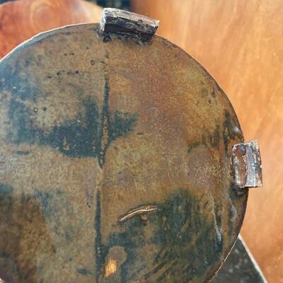 Decorative sculptural handmade pottery vessel 