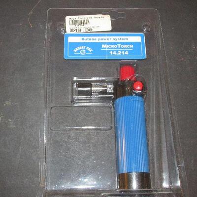 Lot 21- Micro Torch with Soldering Brick