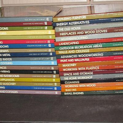 Lot 25- Time Life Set of Home Repair and Improvement Books
