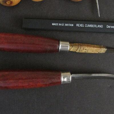 Lot 26- E.C. Lyons Printmaking Engraving Tools
