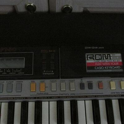 Lot 28- Casio PT-50 Electric Keyboard
