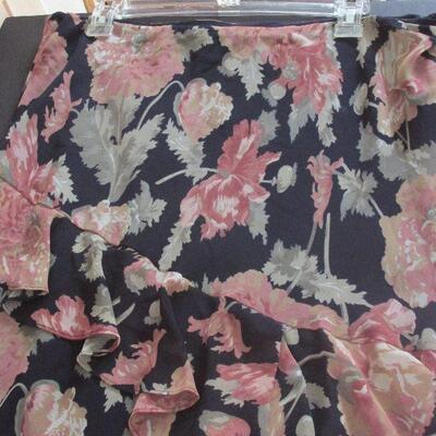 Lot 46- Chaps Floral Skirt