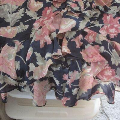 Lot 46- Chaps Floral Skirt