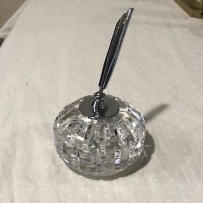 LOT 288 Waterford Crystal Pen Holder
