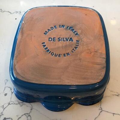 LOT 302 De Silva Pottery Baking Dish Italy