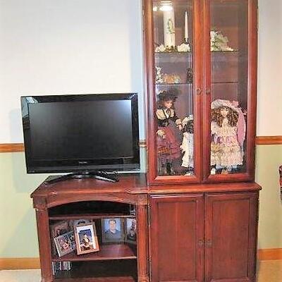 3 piece TV stand and cabinet