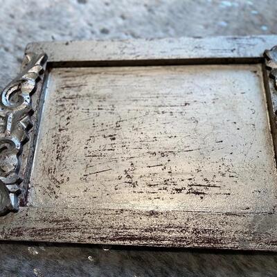 Decorative wood tray 