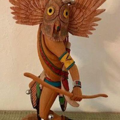 Genuine Hopi Kachina Doll By Master Hopi Carver Nate Jacob