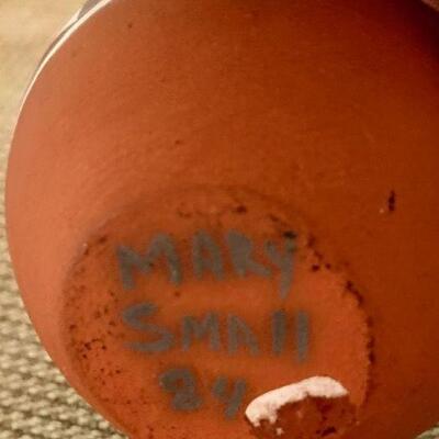 Small Vase By Jemez Pueblo Pottery Artist Mary Small