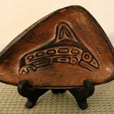 Haida Killer Whale Made Of BC Clay