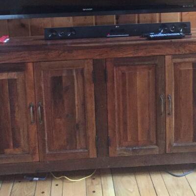Solid Wood TV Media Cabinet w/ Great Storage - Pottery Barn Made in India