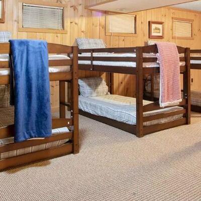 Two Sets Still Available - Solid WoodÂ Bunk Beds w/ EMMA Memory Foam Mattresses