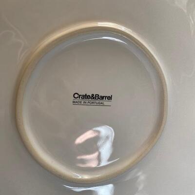 Large crate and barrel pasta or serving dish 
